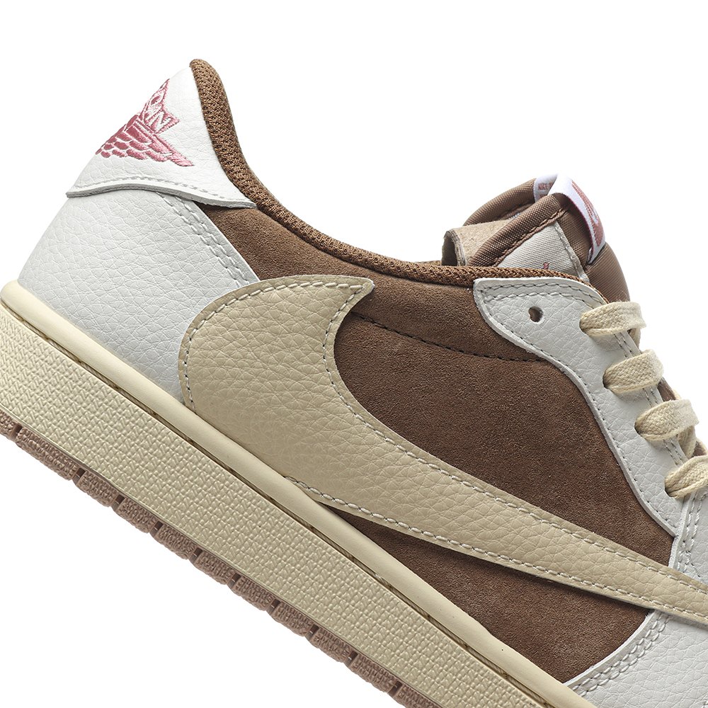 DD Travis Scott Air Jordan 1 Low OG SP Light Khaki