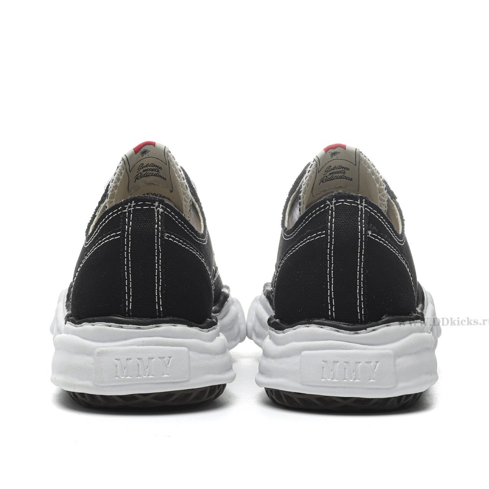 DD Maison Mihara Yasuhiro Peterson OG Sole Canvas Low Black