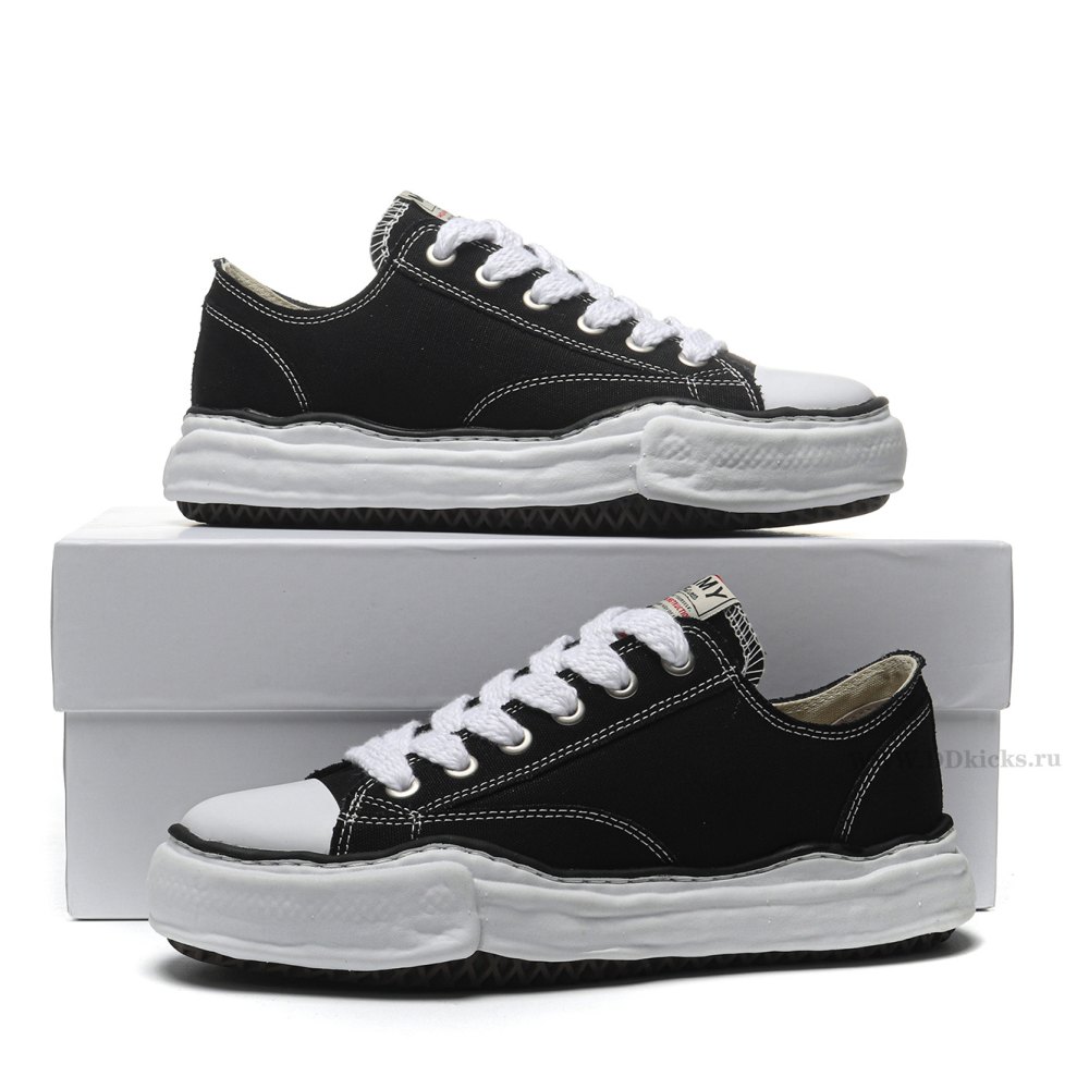 DD Maison Mihara Yasuhiro Peterson OG Sole Canvas Low Black