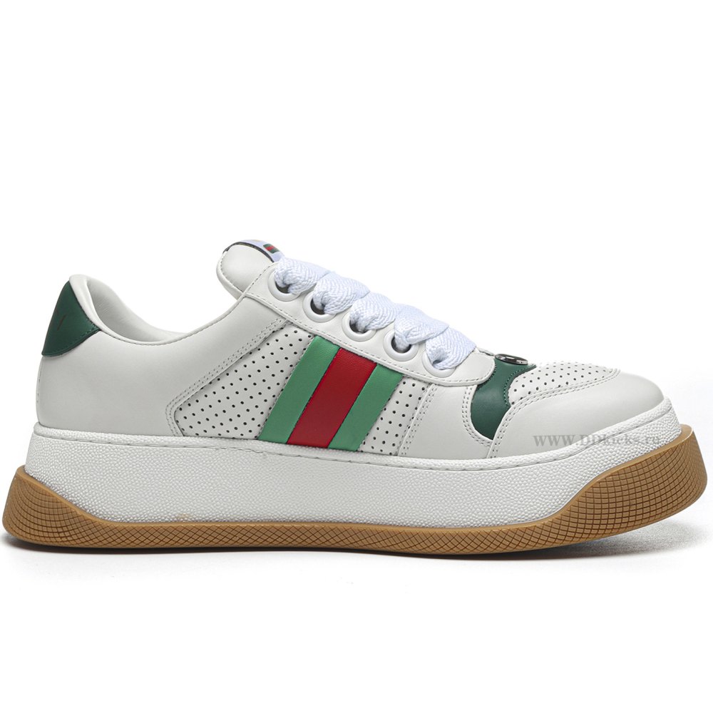 DD GUCC1 Screener Green Leather Detail 2