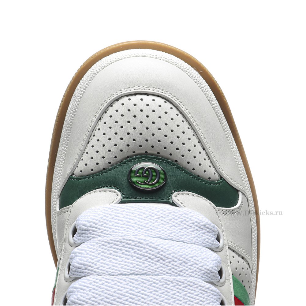 DD GUCC1 Screener Green Leather Detail 2