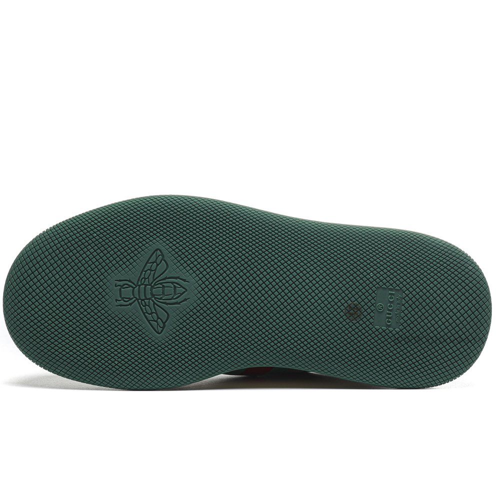 DD GUCC1 Screener Green Leather Detail