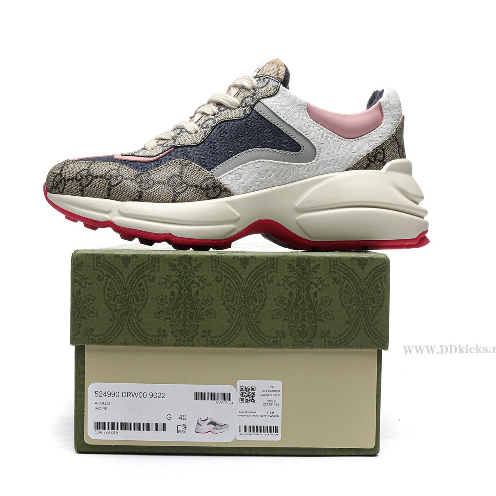 DD GUCC1 Rhyton Beige Ebony (women's)