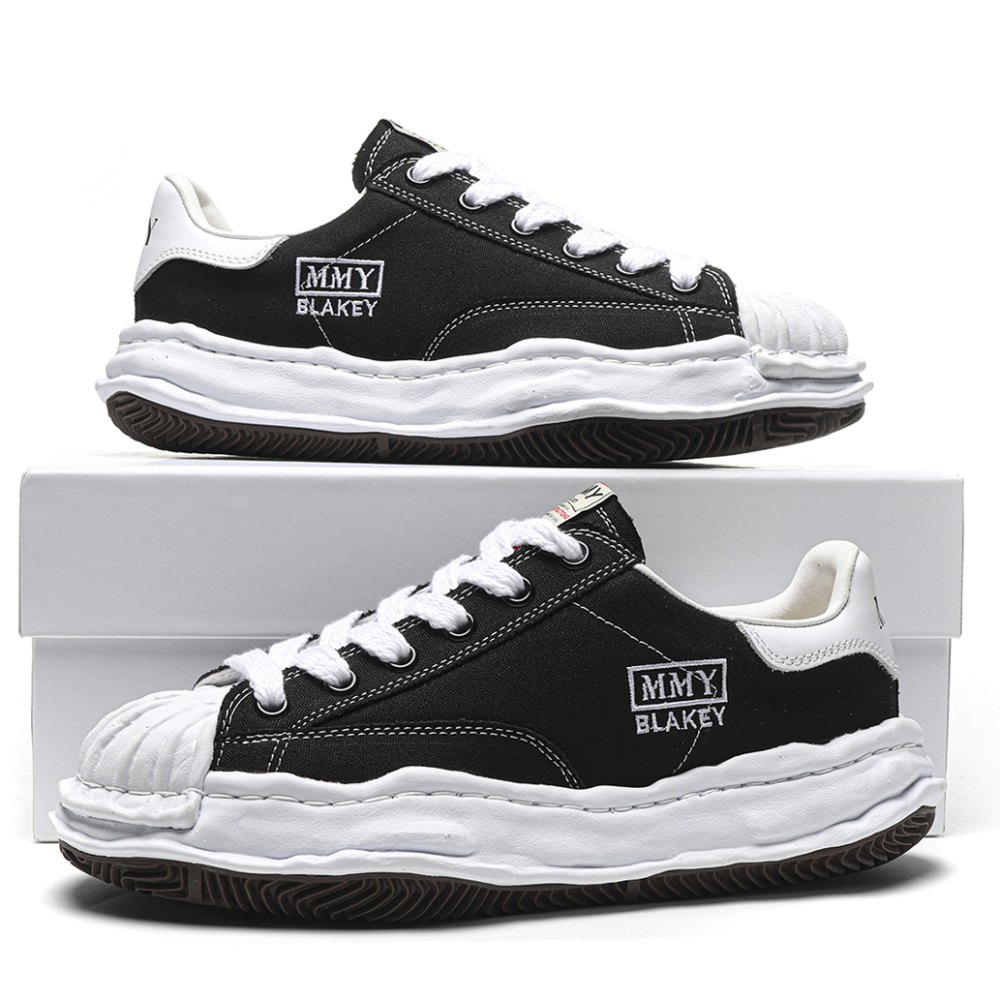 DD Maison Mihara Yasuhiro Blakey OG Sole Canvas Low Black-A08FW735