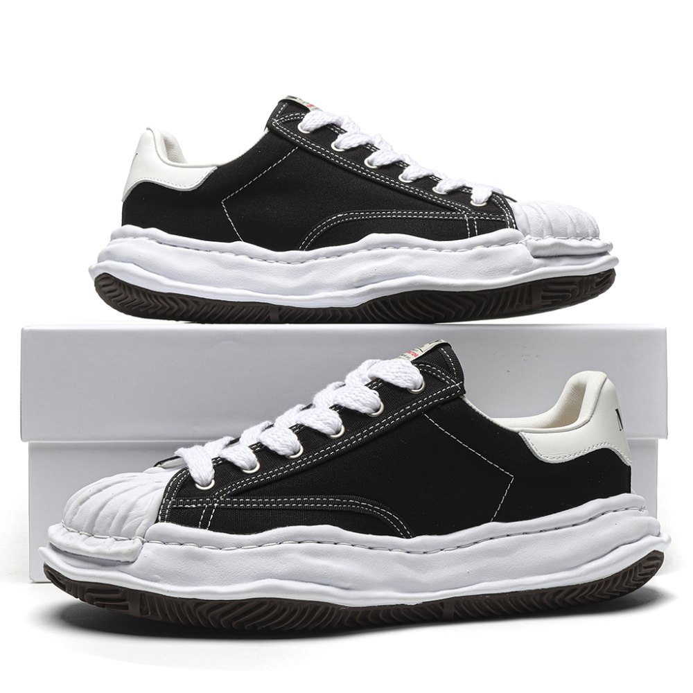 DD Maison Mihara Yasuhiro Blakey OG Sole Canvas Low Black No Logo-A06FW704