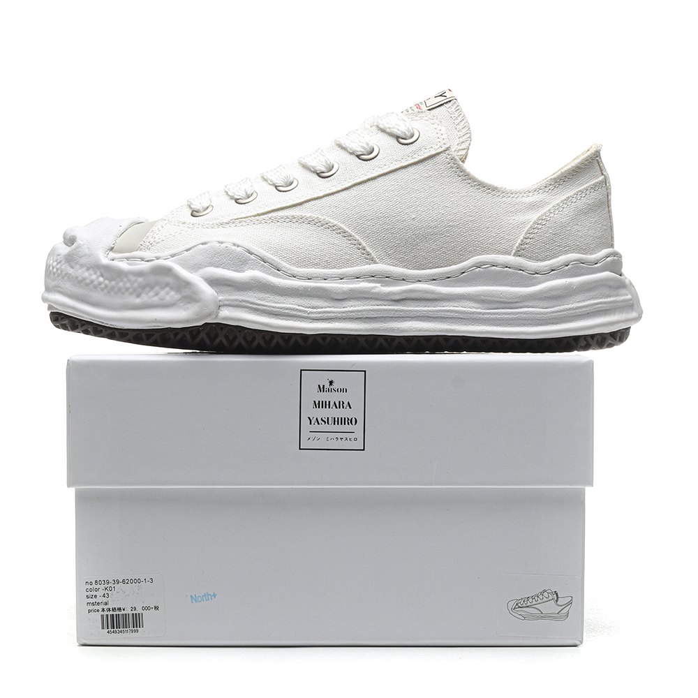 DD Maison Mihara Yasuhiro Peterson OG Sole Canvas Low White