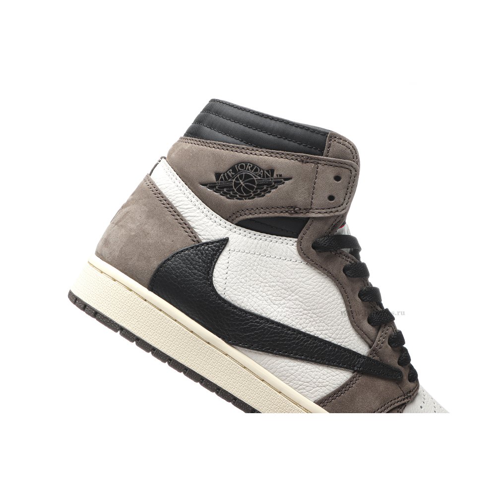 Size 14  Jordan 1 Retro High OG SP Travis Scott Mocha