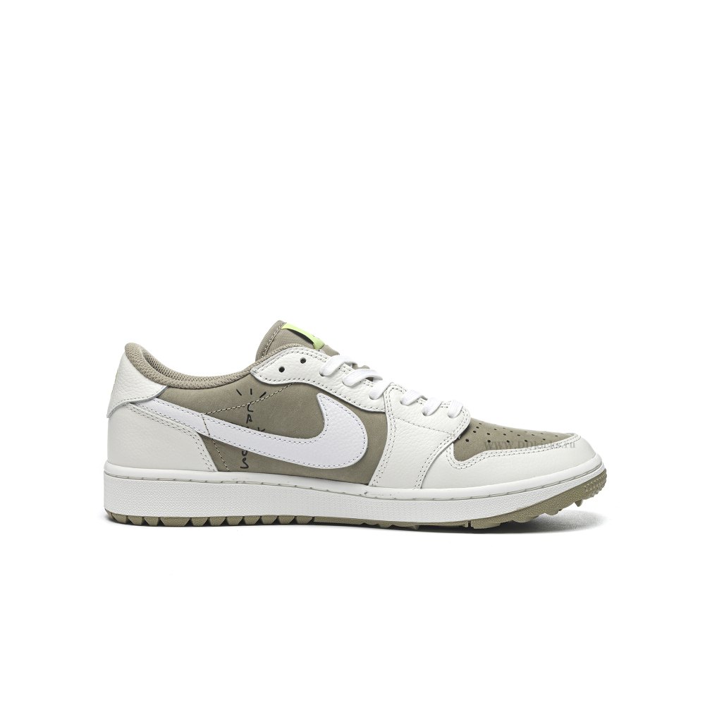 Size 14 Jordan 1 Retro Low Golf Travis Scott Neutral Olive