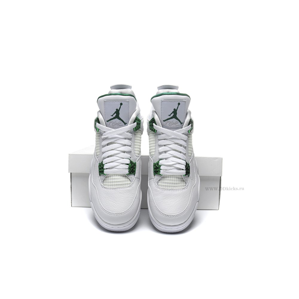 Size 14 Jordan 4 Retro Metallic Green