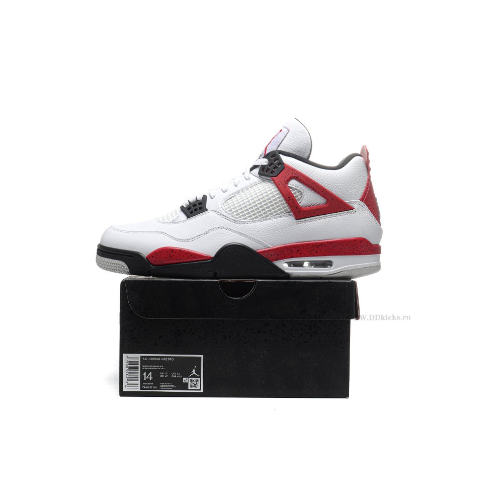 Size 14  Jordan 4 Retro Fire Red